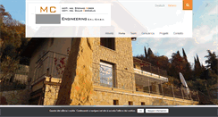 Desktop Screenshot of mc-engineering.it